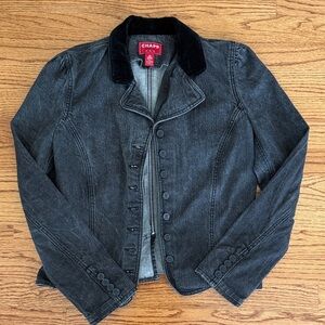 Chaps Women’s Black Denim Jacket
